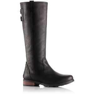 New Sorel Emilie tall leather boots 5.5 6 6.5 7